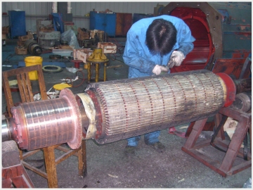 電機(jī)配件決定電機(jī)維修的效果